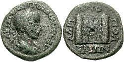  AE_ Римская империя (27BC-395) Бронза Гордиан III(225-244)