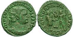 AE_ Римская империя (27BC-395) Бронза Максимиан (250-310)