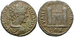  AE_ Римская империя (27BC-395) Бронза Каракалла (188-217)