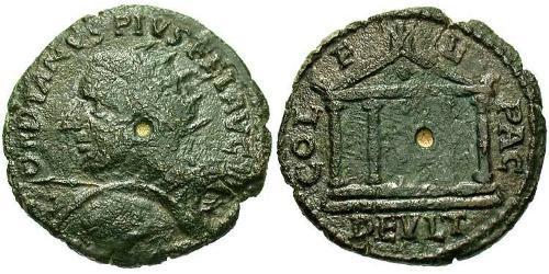  AE_ Римская империя (27BC-395) Бронза Гордиан III(225-244)