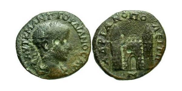  AE_ Римская империя (27BC-395) Бронза Гордиан III(225-244)