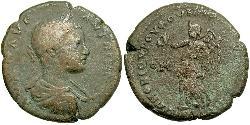  AE_ Римська імперія (27BC-395) Бронза Геліогабал (203-222)