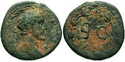  AE_ Римська імперія (27BC-395) Бронза Антоній Пій  (86-161)