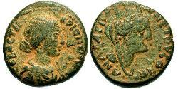  AE_ Римська імперія (27BC-395) Бронза Брутія Кріспіна (164-187)