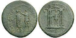  AE_ Римська імперія (27BC-395) Бронза Октавіан Август (63BC- 14) 