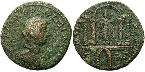  AE_ Римська імперія (27BC-395) Бронза Julia Soaemias (180-222)