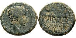  AE_ 羅馬帝國 青铜 Augustus (63BC- 14) 