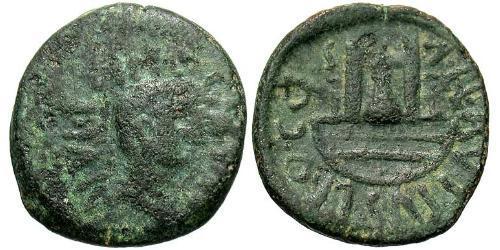  AE_ 羅馬帝國 青铜 Augustus (63BC- 14) 