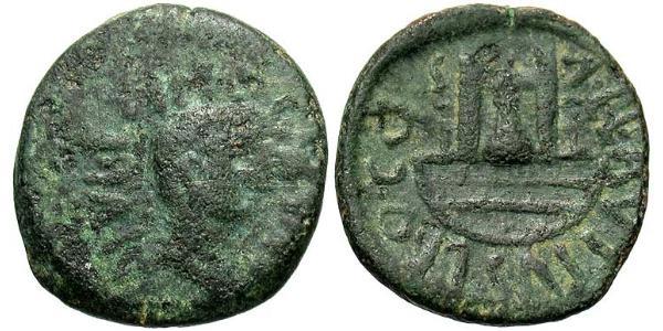  AE_ 羅馬帝國 青铜 Augustus (63BC- 14) 