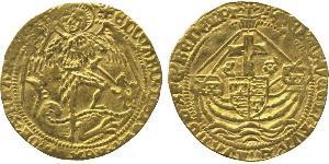  Angel Kingdom of England (927-1649,1660-1707) Gold Edward IV (1442-1483)