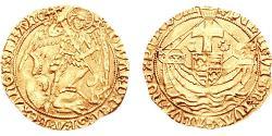  Angel Königreich England (927-1649,1660-1707) Gold Edward IV (1442-1483)