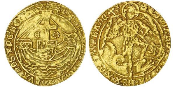  Angel 英格兰王国 金 Edward IV (1442-1483)
