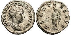  Antoninian Römische Kaiserzeit (27BC-395) Silber Gordian III.(225-244)