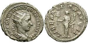  Antoninian Römische Kaiserzeit (27BC-395) Silber Gordian III.(225-244)