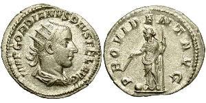  Antoninian Römische Kaiserzeit (27BC-395) Silber Gordian III.(225-244)