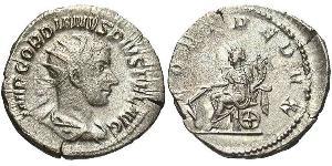  Antoninian Römische Kaiserzeit (27BC-395) Silber Gordian III.(225-244)