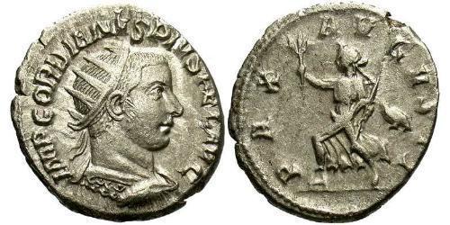  Antoninian Römische Kaiserzeit (27BC-395) Silber Gordian III.(225-244)