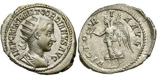  Antoninian Römische Kaiserzeit (27BC-395) Silber Gordian III.(225-244)