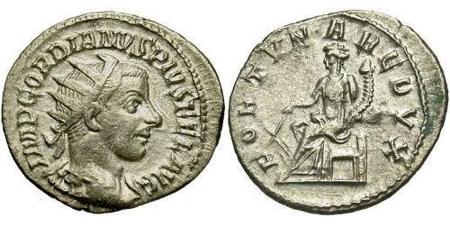  Antoninian Römische Kaiserzeit (27BC-395) Silber Gordian III.(225-244)