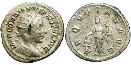  Antoninian Römische Kaiserzeit (27BC-395) Silber Gordian III.(225-244)