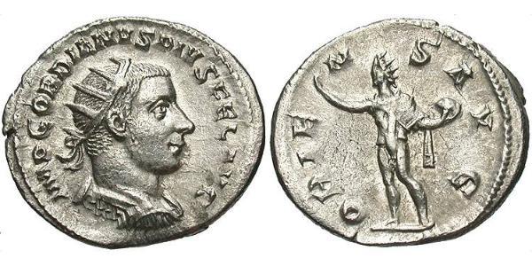  Antoninian Römische Kaiserzeit (27BC-395) Silber Gordian III.(225-244)