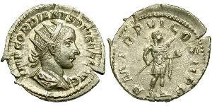  Antoniniano Impero romano (27BC-395) Argento Gordiano III(225-244)