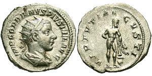  Antoniniano Impero romano (27BC-395) Argento Gordiano III(225-244)