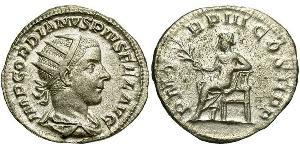  Antoniniano Impero romano (27BC-395) Argento Gordiano III(225-244)