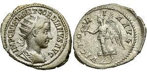  Antoniniano Impero romano (27BC-395) Argento Gordiano III(225-244)