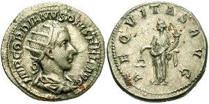  Antoniniano Impero romano (27BC-395) Argento Gordiano III(225-244)