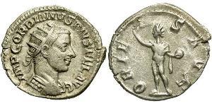  Antoniniano Impero romano (27BC-395) Argento Gordiano III(225-244)