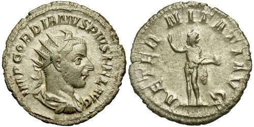  Antoniniano Impero romano (27BC-395) Argento Gordiano III(225-244)