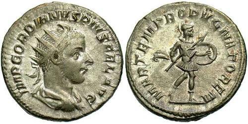  Antoniniano Impero romano (27BC-395) Argento Gordiano III(225-244)