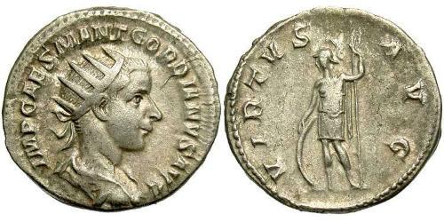  Antoniniano Impero romano (27BC-395) Argento Gordiano III(225-244)