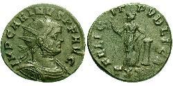  Antoniniano Imperio romano (27BC-395) Bronce Carino (257-285)