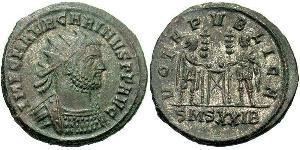  Antoniniano Imperio romano (27BC-395) Bronce Carino (257-285)