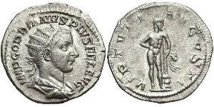  Antoniniano Imperio romano (27BC-395) Plata Gordiano III(225-244)
