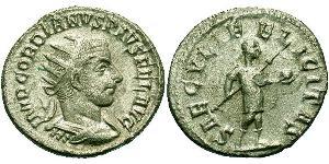  Antoniniano Imperio romano (27BC-395) Plata Gordiano III(225-244)