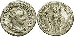  Antoniniano Imperio romano (27BC-395) Plata Gordiano III(225-244)
