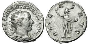  Antoniniano Imperio romano (27BC-395) Plata Gordiano III(225-244)