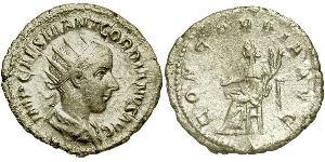  Antoniniano Imperio romano (27BC-395) Plata Gordiano III(225-244)