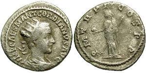  Antoniniano Imperio romano (27BC-395) Plata Gordiano III(225-244)