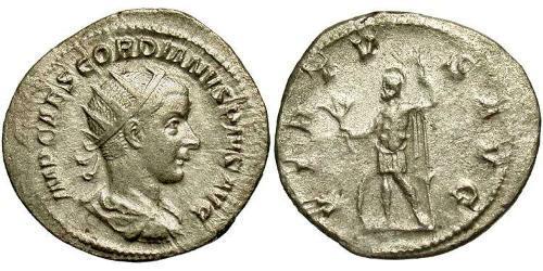 Antoniniano Imperio romano (27BC-395) Plata Gordiano III(225-244)