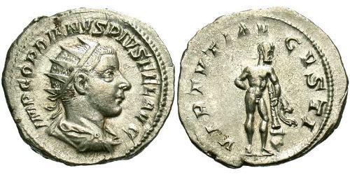  Antoniniano Imperio romano (27BC-395) Plata Gordiano III(225-244)