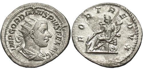  Antoniniano Imperio romano (27BC-395) Plata Gordiano III(225-244)