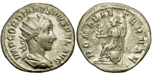  Antoniniano Imperio romano (27BC-395) Plata Gordiano III(225-244)