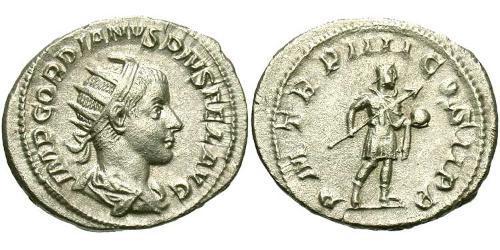  Antoniniano Imperio romano (27BC-395) Plata Gordiano III(225-244)