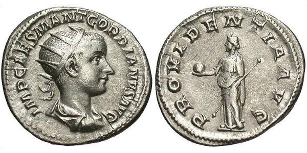  Antoniniano Imperio romano (27BC-395) Plata Gordiano III(225-244)