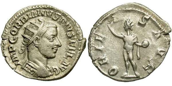  Antoniniano Imperio romano (27BC-395) Plata Gordiano III(225-244)
