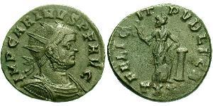  Antoninianus Roman Empire (27BC-395) Bronze Carinus (257-285)